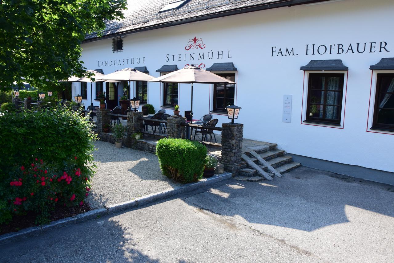 Landgasthof Steinmuehl Hofbauer Fruehstueckspension Und Campingplatz 바이트호펜 안 데어 입스 외부 사진